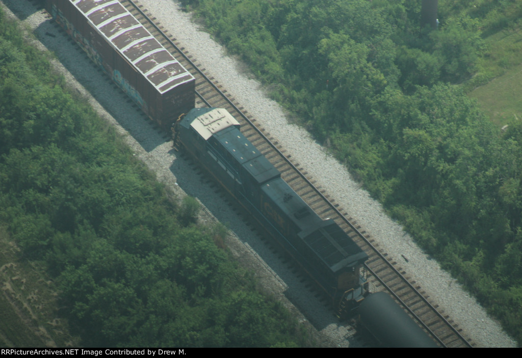 CSX Manifest at Brookley Siding 